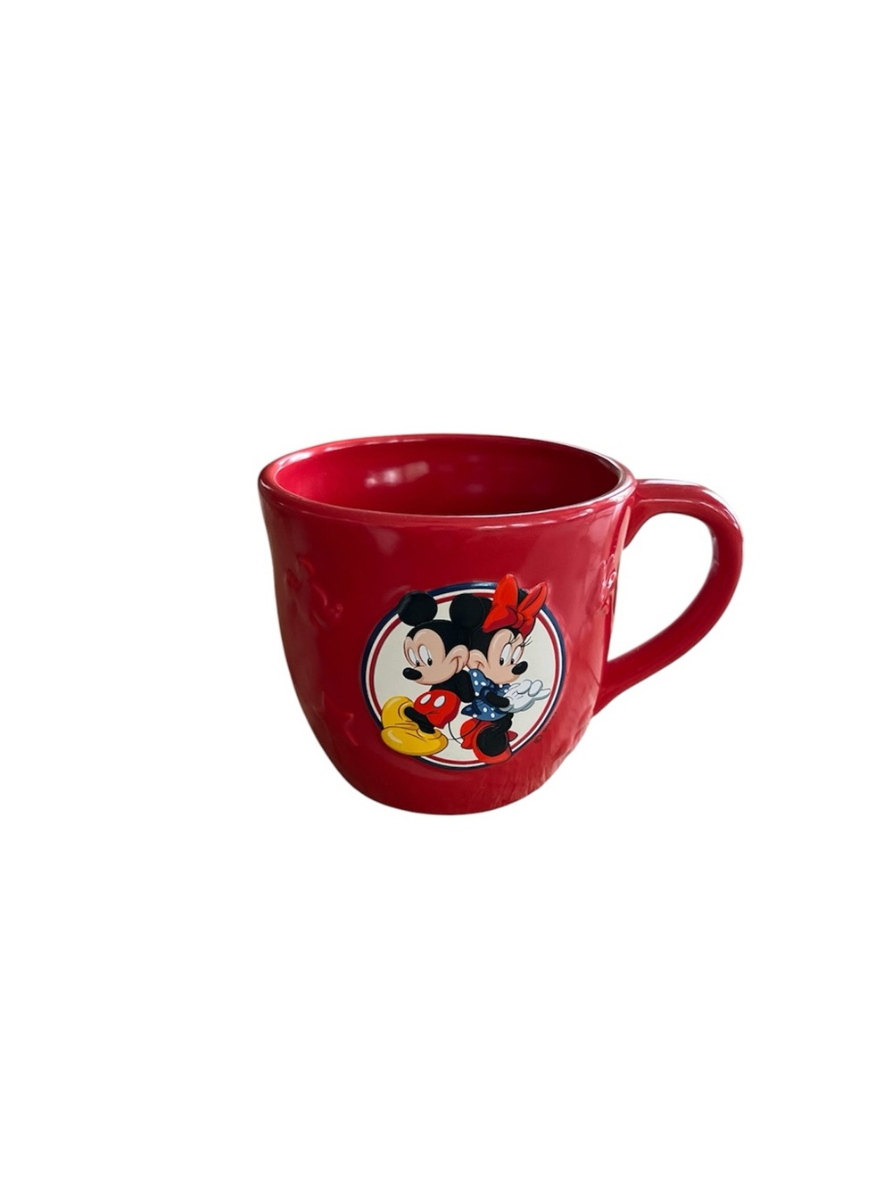 Vintage Hallmark Disney Mickey & Minnie 3D Coffee Mug